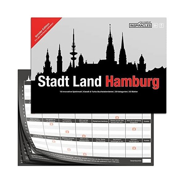 City Land Cologne - Superbe cadeau de Cologne - Le jeu Quiz pour Cologne et les fans - Souvenirs, Cologne - Jeu de Cologne po