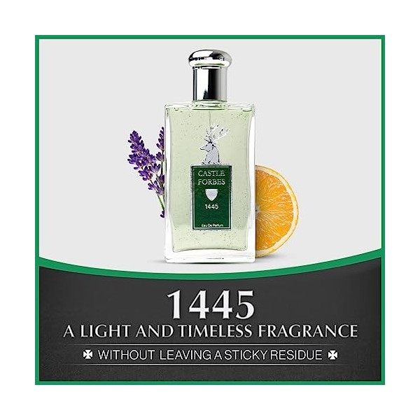 Castle Forbes 1445 Eau de Parfum Vaporisateur 125 ml Lot de 1 x 125 ml