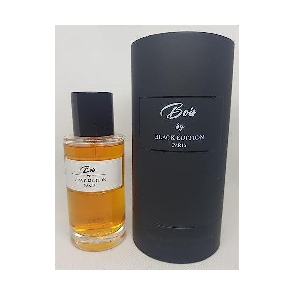 Parfum Homme Black Édition"Bois" Made in France