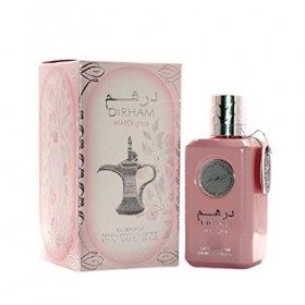 Tawakkal Perfumes Ard Al Zaafran Dirham Wardi Parfum naturel en spray pour femme 100 ml