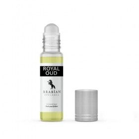 Huile de parfum Oud Royale FR248 pour homme Flacon roll-on de 6 ml. Arabian Opulence. Boisé/musqué/poudré/agrumes/épicé/aroma
