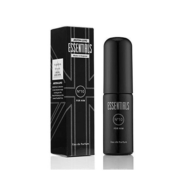 Milton-Lloyd Essentials No 10 - Fragrance for Men - 50ml Eau de Parfum