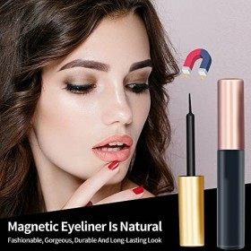 Eye liner magnetique 2 pcs , Eyeliner Liquide, Colle Faux Cils, Eyeliner Convient pour Faux Cils Magnetic, Liner Pinceau, St