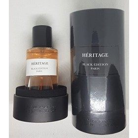 Parfum Héritage Black Édition mula mula Homme/Femme, un délice olfactif 50ml Pour Cadeau, Parfum de Marque, Idée Cadeau Pas C