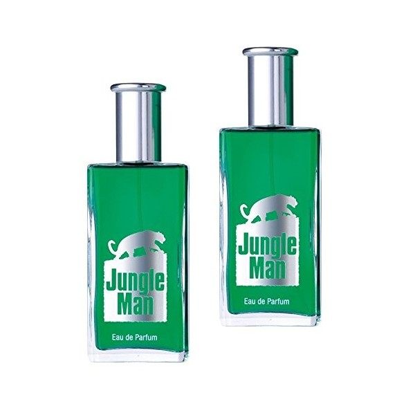 LR Jungle Man EdP pour les hommes 2x 50 ml 