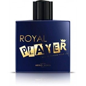 Eau de parfum ROYAL PLAYER pour homme flacon 100 ml 3.3 fl.oz. - NOUVEAU parfum oriental épicé pour lui créé par ARNO SOREL