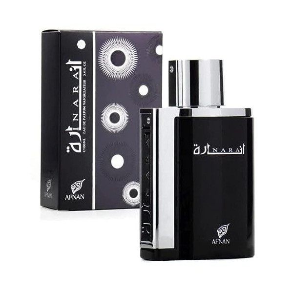 Eau de Parfum INARA BLACK 100ml EDP de Dubai Arabian Attar Pour Homme