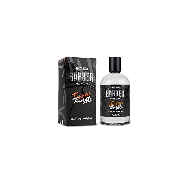 BARBER MARMARA I WANNA THANK ME - Eau de parfum Natural Spray Men 100 ml - Parfum pour homme - Parfum intense et durable - Pa