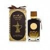 Lot de 2 Parfum Ard Al Zaafaran Dirham Oud 100ML et Dirham Gold 100ML Eau de Parfum Unisex, Attar Halal, Notes: Musc, Bois de