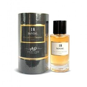 MDPARFUMS Eau de parfum I 50ml Made in France I Santal n°18 – Collection Prestige Paris I Parfum Pour Homme