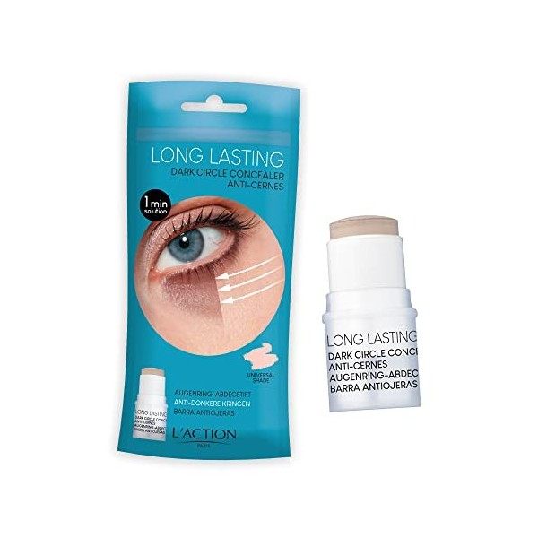 LAction Paris Dark Circle Concealer, Hydrates and Softens Delicate Skin, Universal Shade, 4g Anti-cernes / Correcteurs