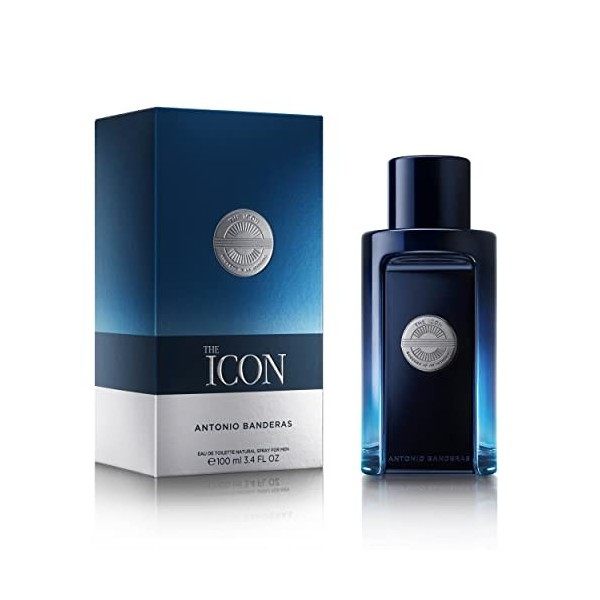 Antonio Banderas Perfumes - The Icon, Eau de Toilette for Men - Long Lasting - Masculine, Elegant, With Personality Fragance 