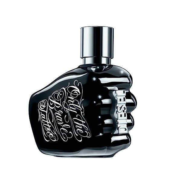 Diesel Only The Brave Tattoo, Eau de Toilette pour Homme, Spray Vaporisateur, Parfum Boisé, 50 ml