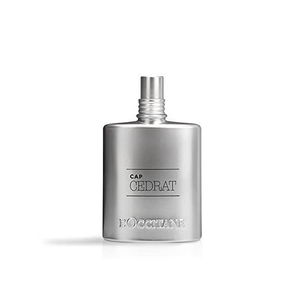 LOCCITANE - Eau de Toilette Homme CAP CEDRAT - Notes Fraîches & Zestées - 75ML