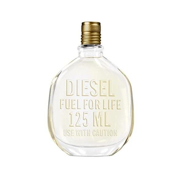 Diesel Fuel for Life, Eau de Toilette Pour Homme en Spray Vaporisateur, Parfum Sensuel, 125 ml