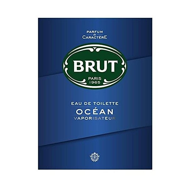 BRUT - Eau De Toilette Vaporisateur Océans 100Ml - Lot De 3