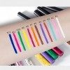 Allbestaye 12 couleurs colorées Eyeliner liquide Set mat eye liner couleur imperméable Maquillage Set Rainbow High Liner Prec