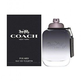 Coach New York Eau de Toilette Spray For Men, 3.3 Fl Oz