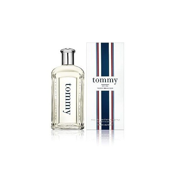 Tommy Hilfiger – Tommy Eau de Toilette 100 ml – Parfum Homme - Senteur Fougère - Accords de Notes d’Agrumes et d’Accents Frui