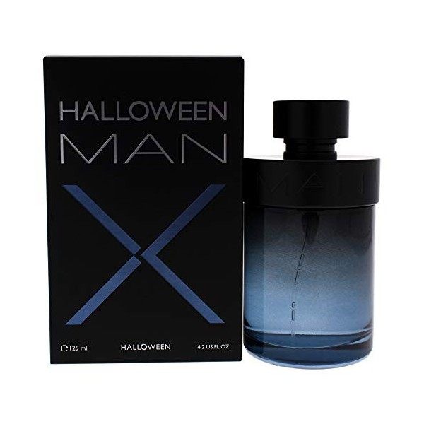 Halloween Man X, Eau de Toilette pour Homme, Senteur de Fougère Orientale, 125 ml avec Vaporisateur