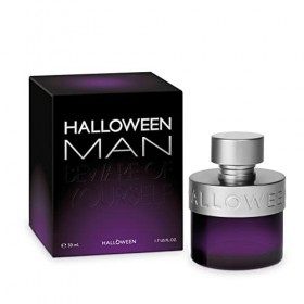 Halloween Man, Eau de Toilette pour Homme, Senteur Orientale et Fraîche, 50 ml avec Vaporisateur