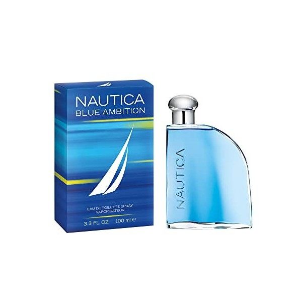 nautica blue ambition by nautica eau de toilette spray 3 4 oz 100 ml men