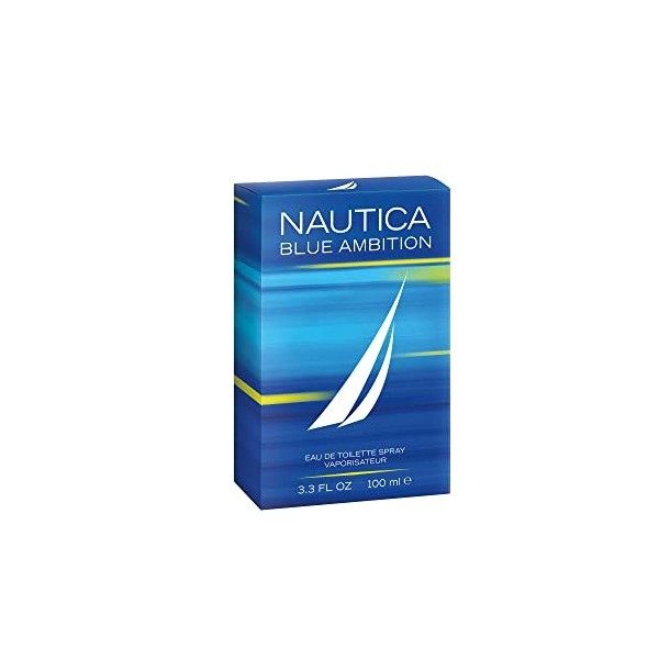 nautica blue ambition by nautica eau de toilette spray 3 4 oz 100 ml men