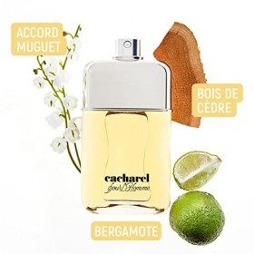 Cacharel Eau de Toilette en Spray Vaporisateur pour lHomme, Parfum Boisé, 100 ml