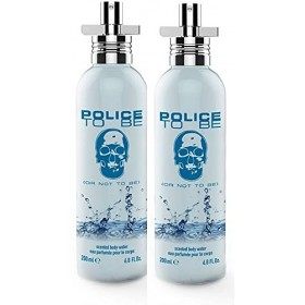 Police To Be Homme Lot de 2 bouteilles deau corporelle pour homme 200 ml