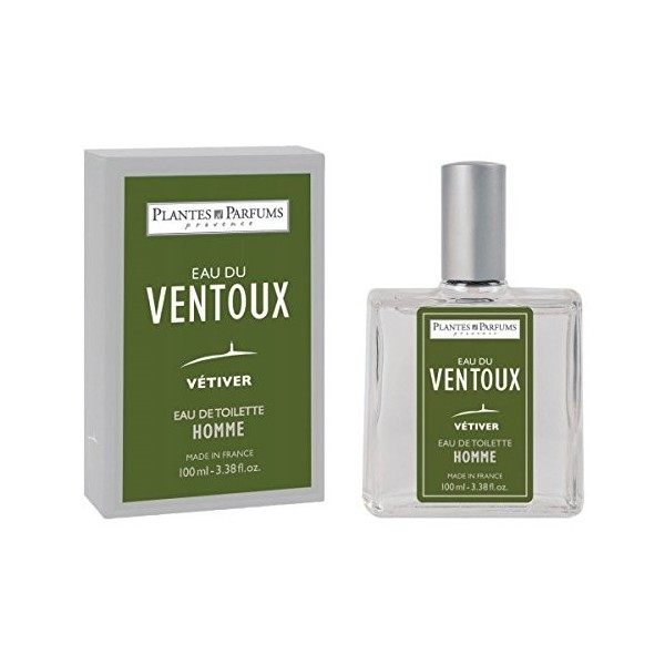 Eau de toilette Eau du Ventoux Vétiver pour homme, 100 ml Spray