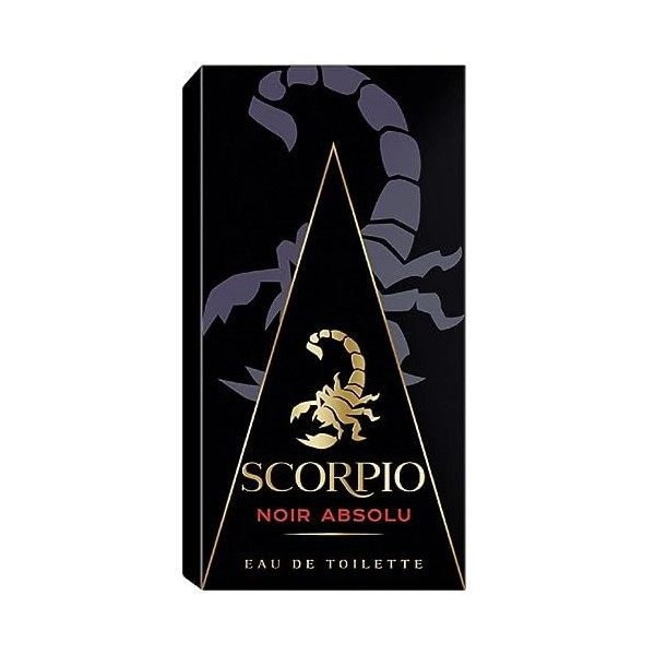 SCORPIO - Noir Absolu Eau De Toilette Vaporisateur 75Ml - Lot De 3 - Offre Special