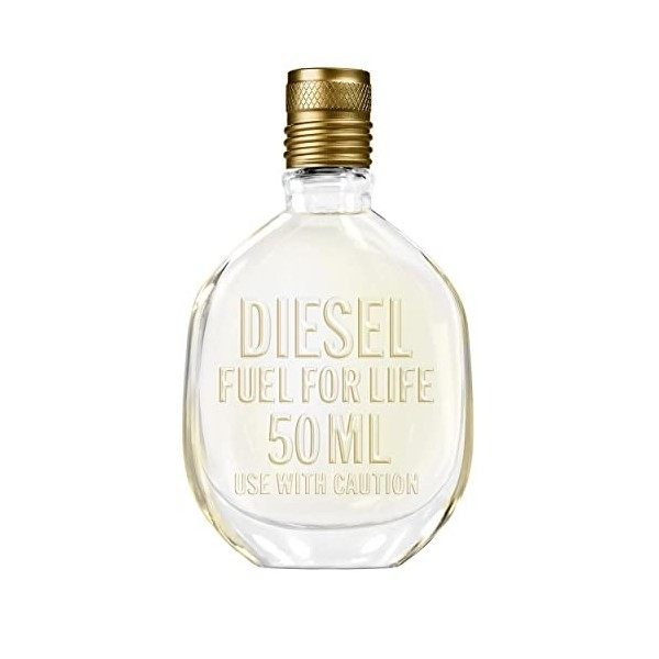 Diesel Fuel for Life, Eau de Toilette pour Homme en Spray Vaporisateur, Parfum Sensuel, 50 ml