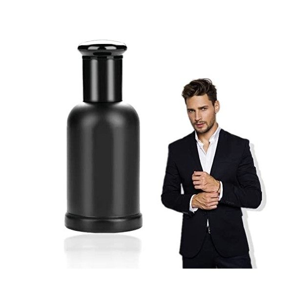 Eau de Toilette pour Homme Vaporisateur 50 ml Parfum Eau de Cologne Classique Parfum Tentations Gentleman Mature Longue Durée