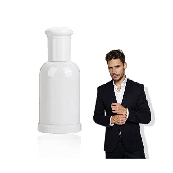 Eau de Toilette pour Homme Vaporisateur 50 ml Parfum Eau de Cologne Classique Parfum Tentations Gentleman Mature Longue Durée