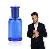 Eau de Toilette pour Homme Vaporisateur 50 ml Parfum Eau de Cologne Classique Parfum Tentations Gentleman Mature Longue Durée
