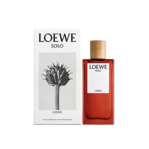 Loewe S0583992 Agua de Coloniapara Hombre Solo Cedro, 50 ml