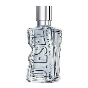 Diesel D By Diesel, Eau de Toilette pour Homme en Spray Vaporisateur, Flacon Rechargeable, Parfum Frais & Énergisant, 50 ml
