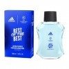 Adidas - Eau de toilette UEFA 9 Best of the Best - Fraîcheur permanente, flacon avec 25% de verre recyclé & capuchon avec 50%