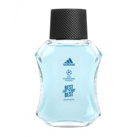 Adidas - Eau de toilette UEFA 9 Best of the Best - Fraîcheur permanente, flacon avec 25% de verre recyclé & capuchon avec 50%