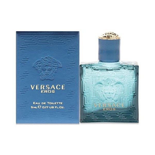 Versace Eros By VERSACE 0.17 oz Mini EDT For Men