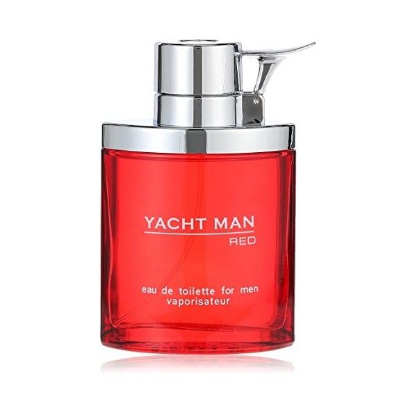 Myrurgia Yachtman Red Men Eau de Toilette en flacon vaporisateur 100 ml, 1er Pack 1 x 100 ml 