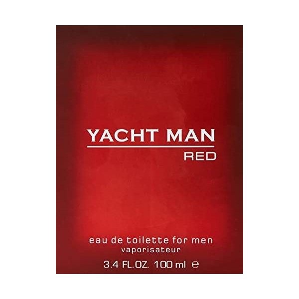 Myrurgia Yachtman Red Men Eau de Toilette en flacon vaporisateur 100 ml, 1er Pack 1 x 100 ml 