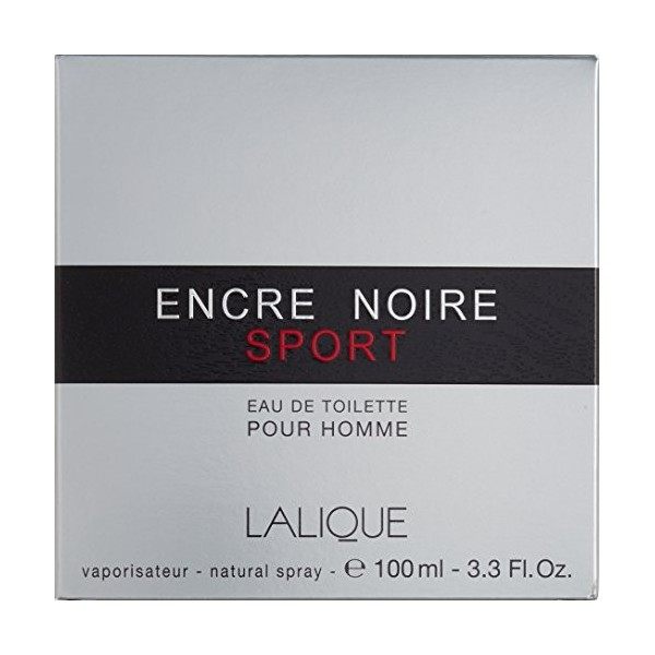 Encre Noire Sport Lalique EDT Spray 3.3 oz Men by Lalique