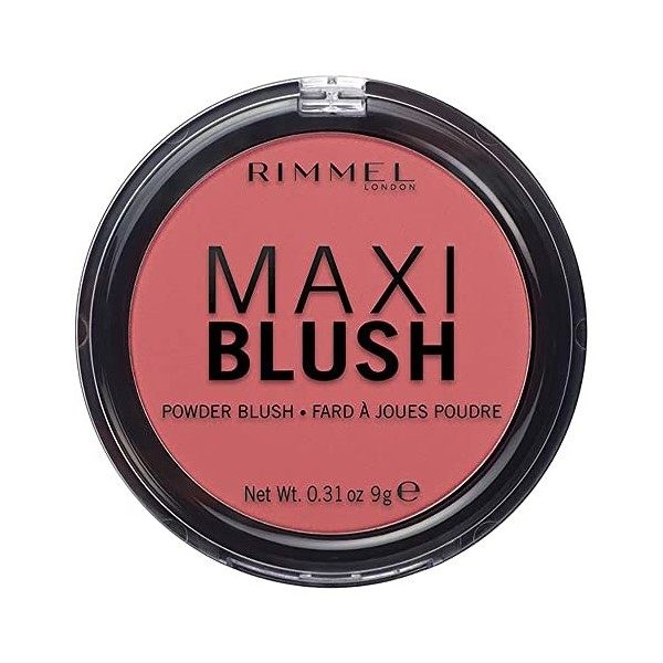 Rimmel - Maxi Blush - Effet Bonne Mine et Naturel - Longue Tenue - 001 Thrid Base - 9gr