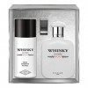 EVAFLORPARIS Whisky Sport Coffret pour Homme Eau de Toilette 100 ml + Déodorant 150 ml + Money clip Vaporisateur Spray Parfum