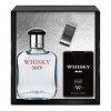 EVAFLORPARIS Whisky Silver Coffret pour Homme Eau de Toilette 100 ml + Parfum de Voyage 20 ml + Money Clip Vaporisateur Spray