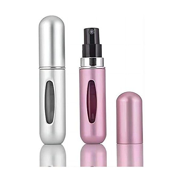 5ml Bouteille Vaporisateur de Parfum de Sac Vide Rechargeable, Mini Atomiseur Réutilisable, Voyage Bouteille Vaporisateur de 