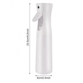 COEKI 300Ml Vaporisateur Cheveux, 2Pcs Vaporisateur Rechargeable Spray brumisateur à eau vide, Ultra Fine Vaporisateur pour C