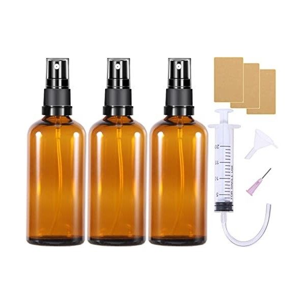 Flacon Spray Vide Verre 50ml 2 Pcs vaporisateur vide flacon spray parfum Vide Flacon Vide Flacon Parfum Vide Rechargeable Min