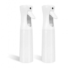 XTDMJ Vaporisateur Cheveux, 2Pcs 300Ml Vaporisateur Rechargeable Spray Cheveux, Ultra Fine Continu Brumisateur Spray Vide pou